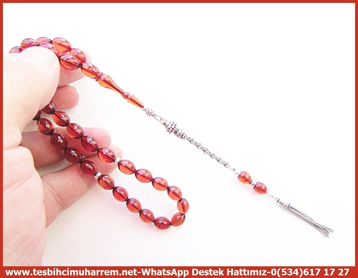 Tütün Ton TesbihlerTM13947Muharrem Karaoğlu Usta Dizayn “Zigana” Tespih | Cam Göbeği  Ateş Kehribar, Mineli Gümüş Püskül, Beyzi Kesim TesbihTespih Ateş Kehribar I Uzun Gümüş Püskül Çaysak Çaylar Şirketten Tesbih