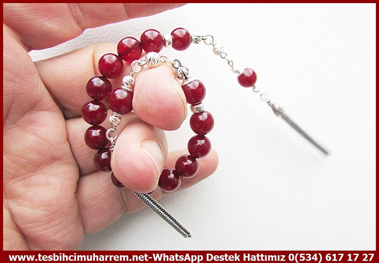 Kehribar Zaza Sallama TesbihlerTM14105Muharrem Karaoğlu Usta İşçilikli Zaza Sallama Sıkma Kehribar Tesbih – Vişne Renk, Gümüş Tasarım, “Dayı” İsimli Özel Tespih Tespih Zaza Sallama I Full Gümüş Tasarım Vişne Küre Kesim Dayı Tesbih