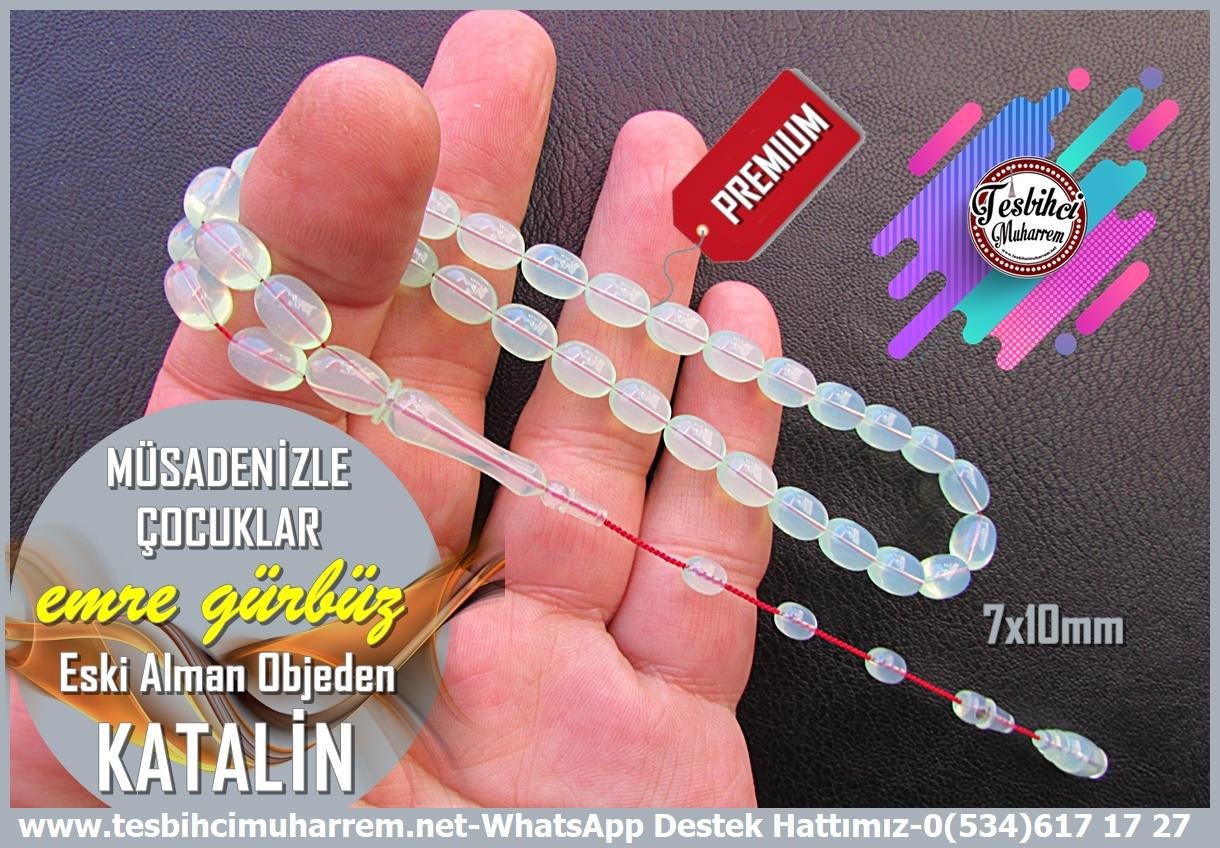 Katalin Ve Bağa TesbihlerTM13974Müsadenizle Çocuklar Tespih : Emre Gürbüz Usta İşçilikli Buz Buğulu Özel Çalışma Eski Alman Katalin TesbihTespih Katalin I Eski Alman Objeden Buz Buğulu Badem Kesim Özel Çalışma Müsadenizle Çocuklar Tesbih