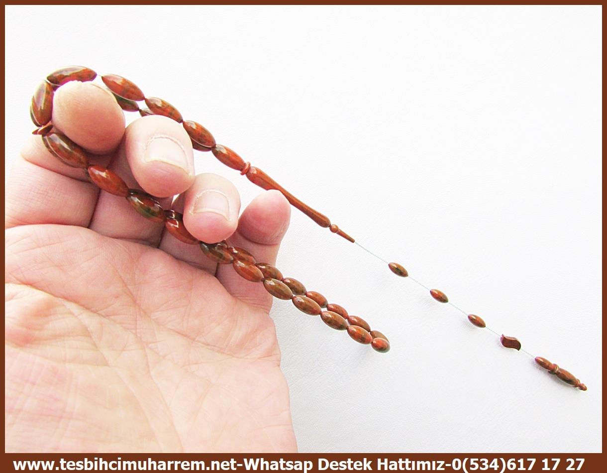 Katalin Ve Bağa TesbihlerTM11415Mustafa Erbay Usta El İşçiliği Tespih | Katalin, Eski Antika Alman Obje, Mavi Beyazdan Kahveye Dönüşüm Benekli Uzun Arpa Şımarık TespihTespih Uzun Arpa Katalin I Eski Alman Objeden Mavi Beyazdan Kahveye Dönüşüm Şımarık Tesbih 