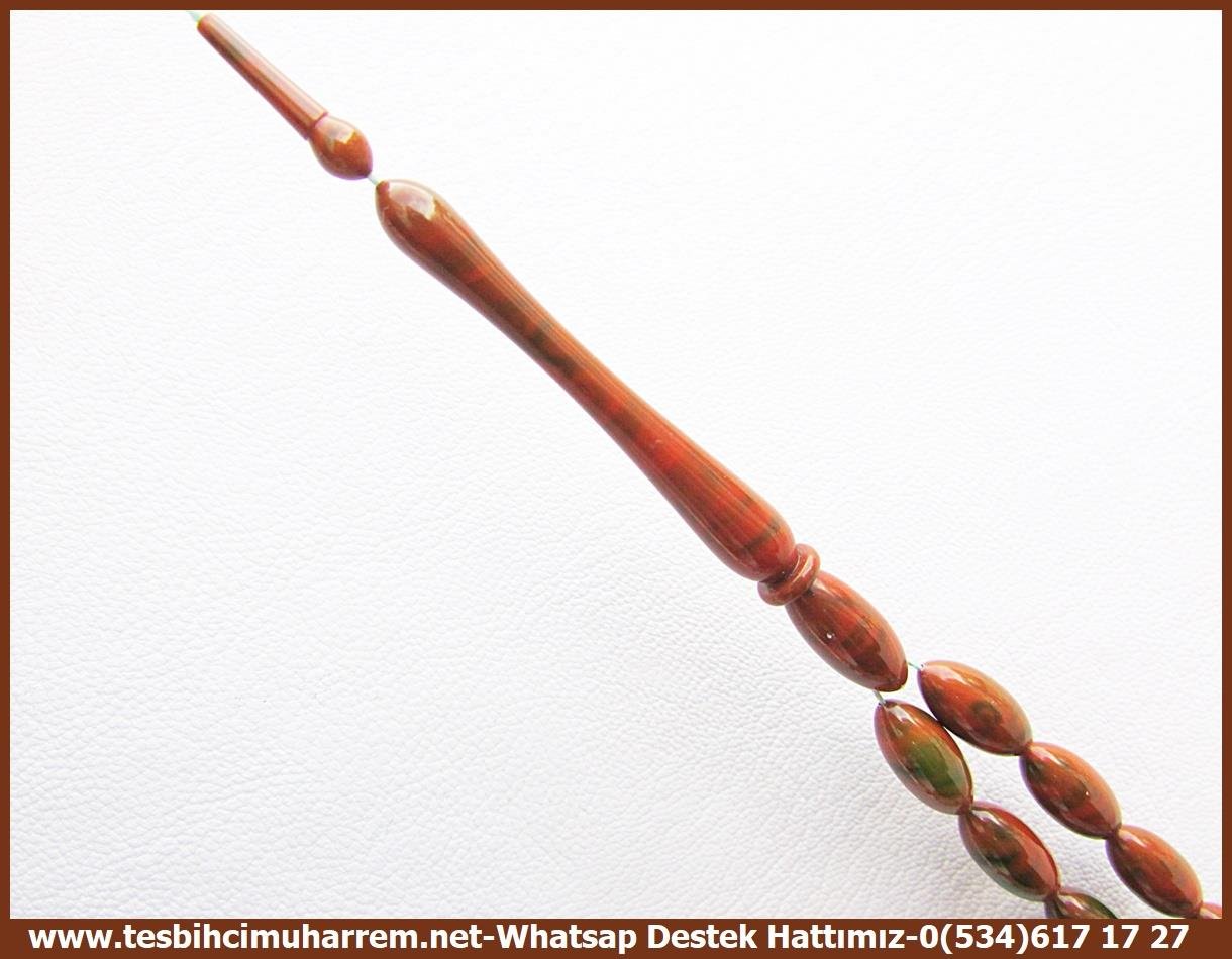 Katalin Ve Bağa TesbihlerTM11415Mustafa Erbay Usta El İşçiliği Tespih | Katalin, Eski Antika Alman Obje, Mavi Beyazdan Kahveye Dönüşüm Benekli Uzun Arpa Şımarık TespihTespih Uzun Arpa Katalin I Eski Alman Objeden Mavi Beyazdan Kahveye Dönüşüm Şımarık Tesbih 