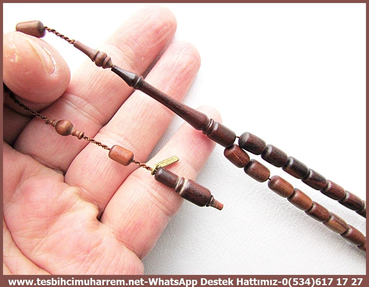 Yılan Ağacı TesbilerTM13781Mustafa Uysal Usta Tornası Tespih | Yılan Ağacı (Snake Wood), Kapsül Kesim, 