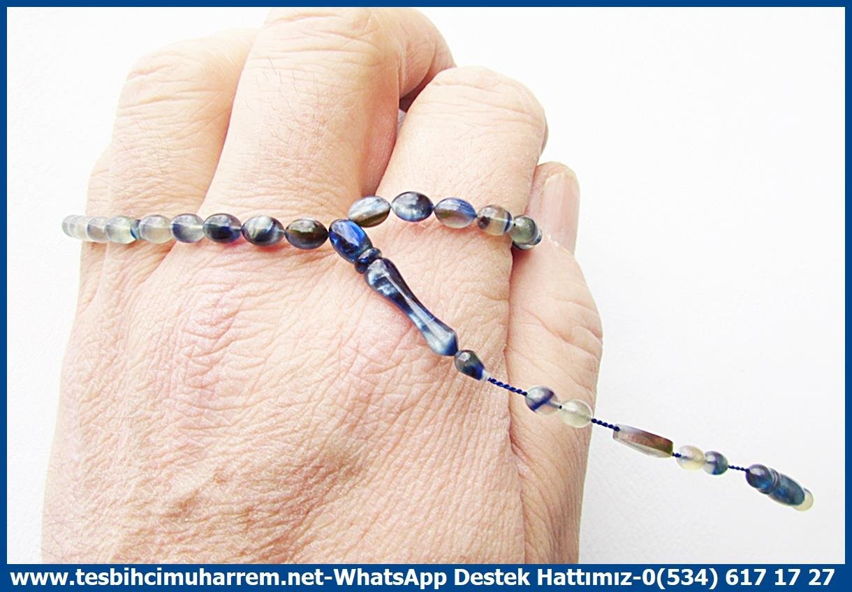 Maskot, Bileklik ve Bürokrat TespihlerTM14120Mutlu Kaan Erbay Usta İmzalı Açelya Tespih | Bürokrat Katalin I Sedefli Tricolor | Bilek Boy Arpa Kesim Özel Tasarım Tesbih Tespih Bürokrat Katalin I Bilek Boy Sedefli Özel Çalışma Açelya Tesbih 