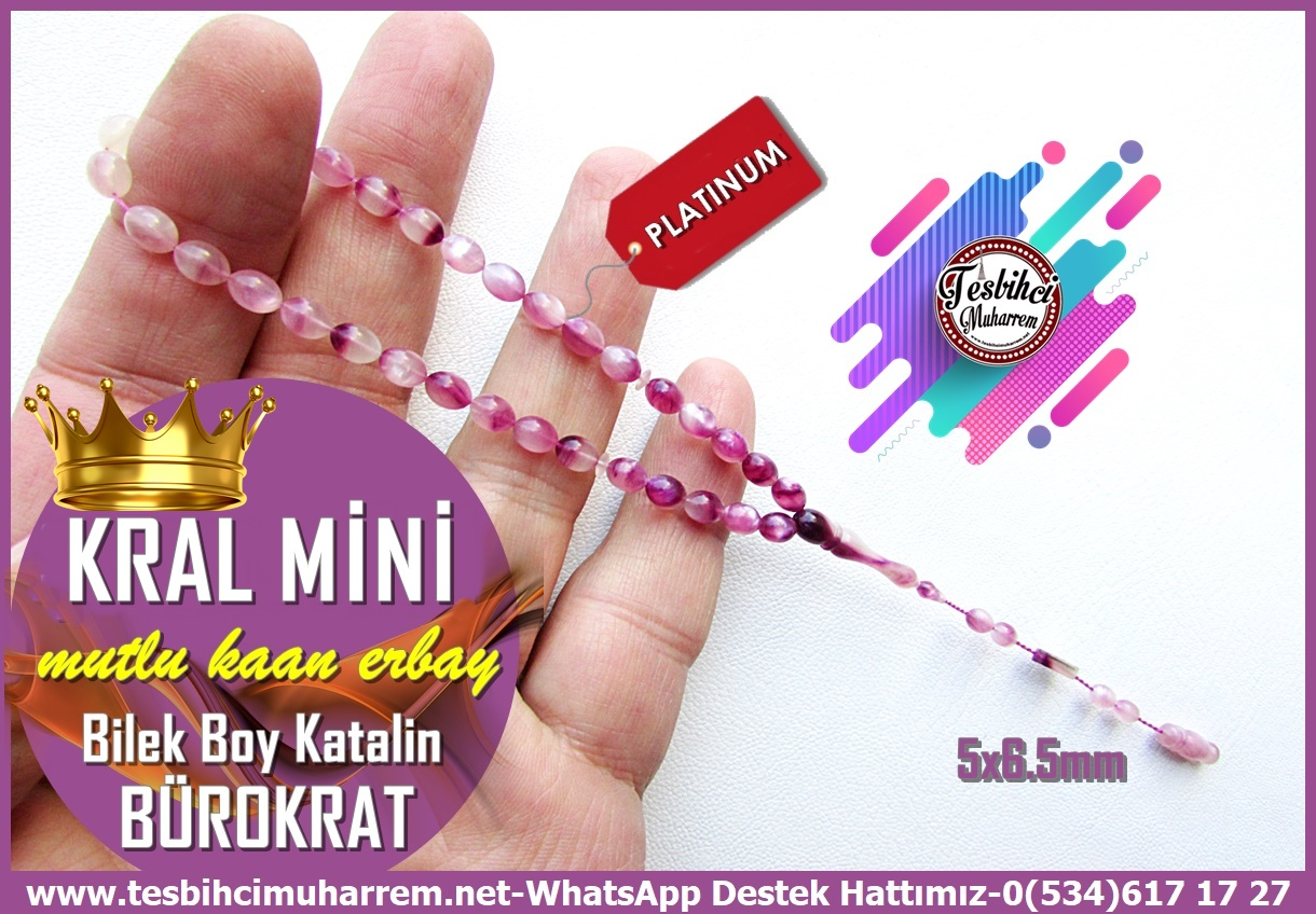 Maskot, Bileklik ve Bürokrat TespihlerTM14139Mutlu Kaan Erbay Usta İmzalı Bürokrat Katalin Tesbih – Bilek Boy, Tricolor Sedefli Özel Tasarım, Kral Mini Tespih Mutlu Kaan Erbay Usta imzalı Tespih Bürokrat Katalin I Bilek Boy Tricolor Kırçıllı, Kral Mini Tesbih