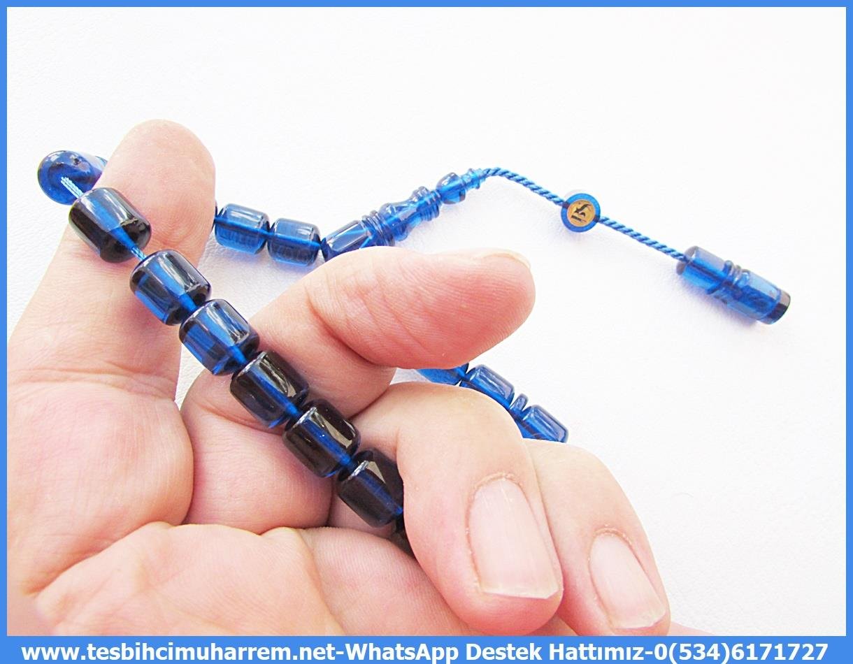 Efe Maskot TesbihlerTM13873Mutlu Kaan Erbay Usta İşçiliği Tespih | Maskot Model, Eflatun Renk, Efe Tarzı Bileklik – “Mutlu Baba” TesbihTespih Maskot Katalin l Mavi Bileklik Efe Boy Maviş Tesbih 