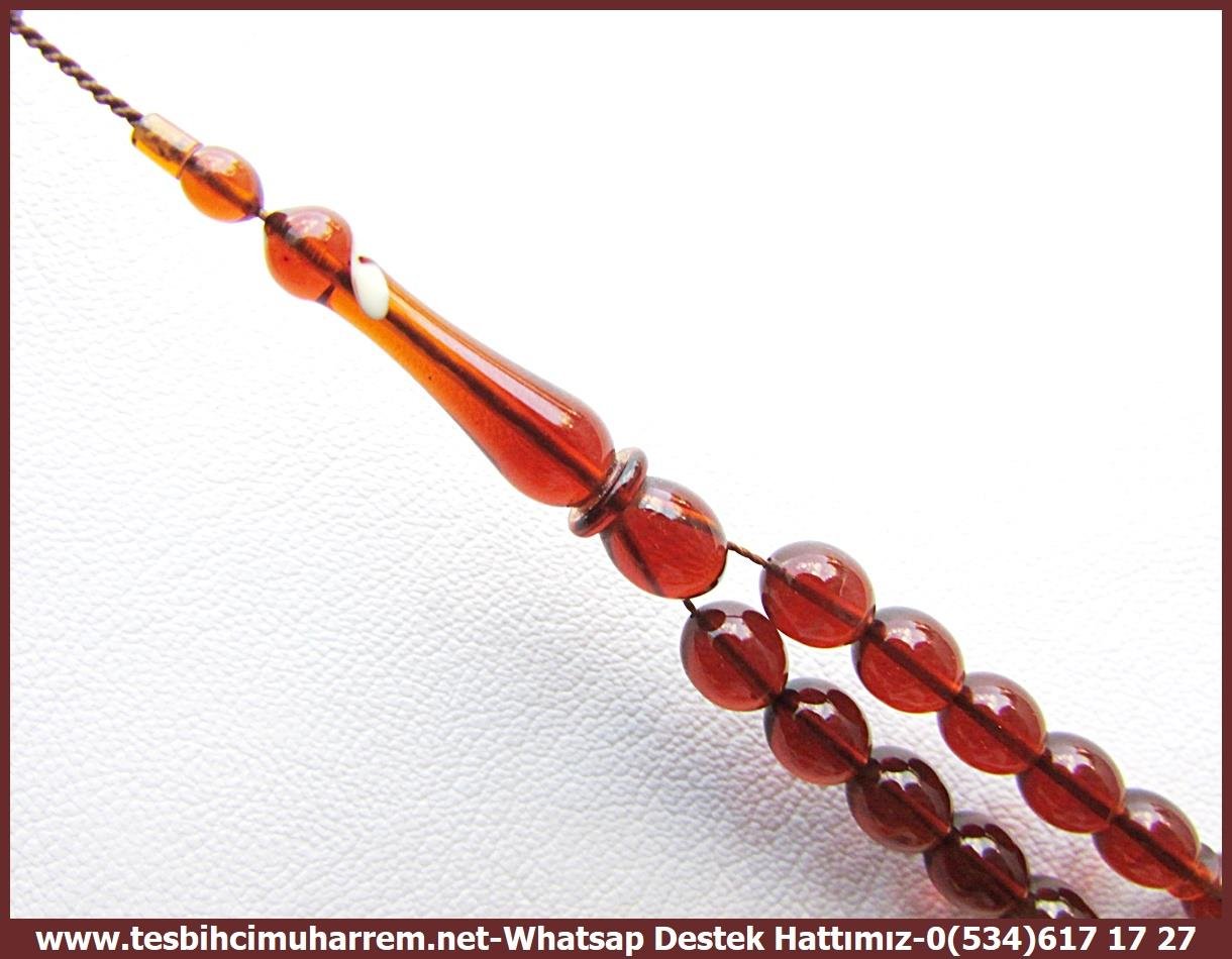 Maskot, Bileklik ve Bürokrat TespihlerTM13589Mutlu Kaan Erbay Usta Tornası Tespih | Bürokrat Katalin, Bilek Boy, Kahverengi Renk, Şişman Beyzi, 