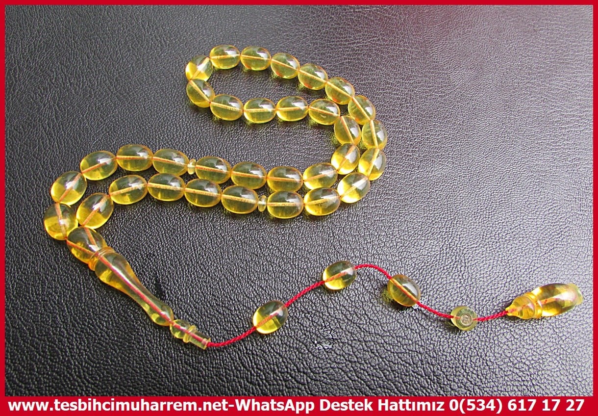  Damla Kehribar TesbihlerTM14323Öner Erol Usta İmzalı Litvanya Stick Pres Damla Kehribar Tesbih – “Meselem” Özel Çalışma Koleksiyonluk Premium TesbihLitvanya Stick Pres Damla Kehribar Tespih I Özel Çalışma Meselem Tesbih