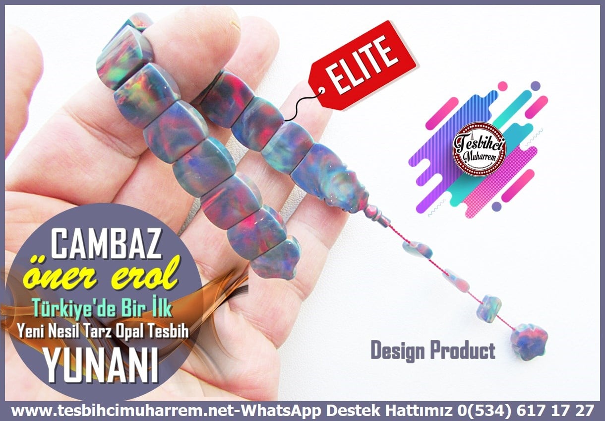 Zaza Selçuklu Sallaması TesbihlerTM14403Öner Erol Usta İmzalı Tırtıl Yunani Opal Tespih I Yeni Nesil Türkiye'de Bir İlk Turkuaz Cambaz Tesbih Tırtıl Yunani Opal Tespih I Yeni Nesil Türkiye'de Bir İlk Multicolor Cambaz Tesbih