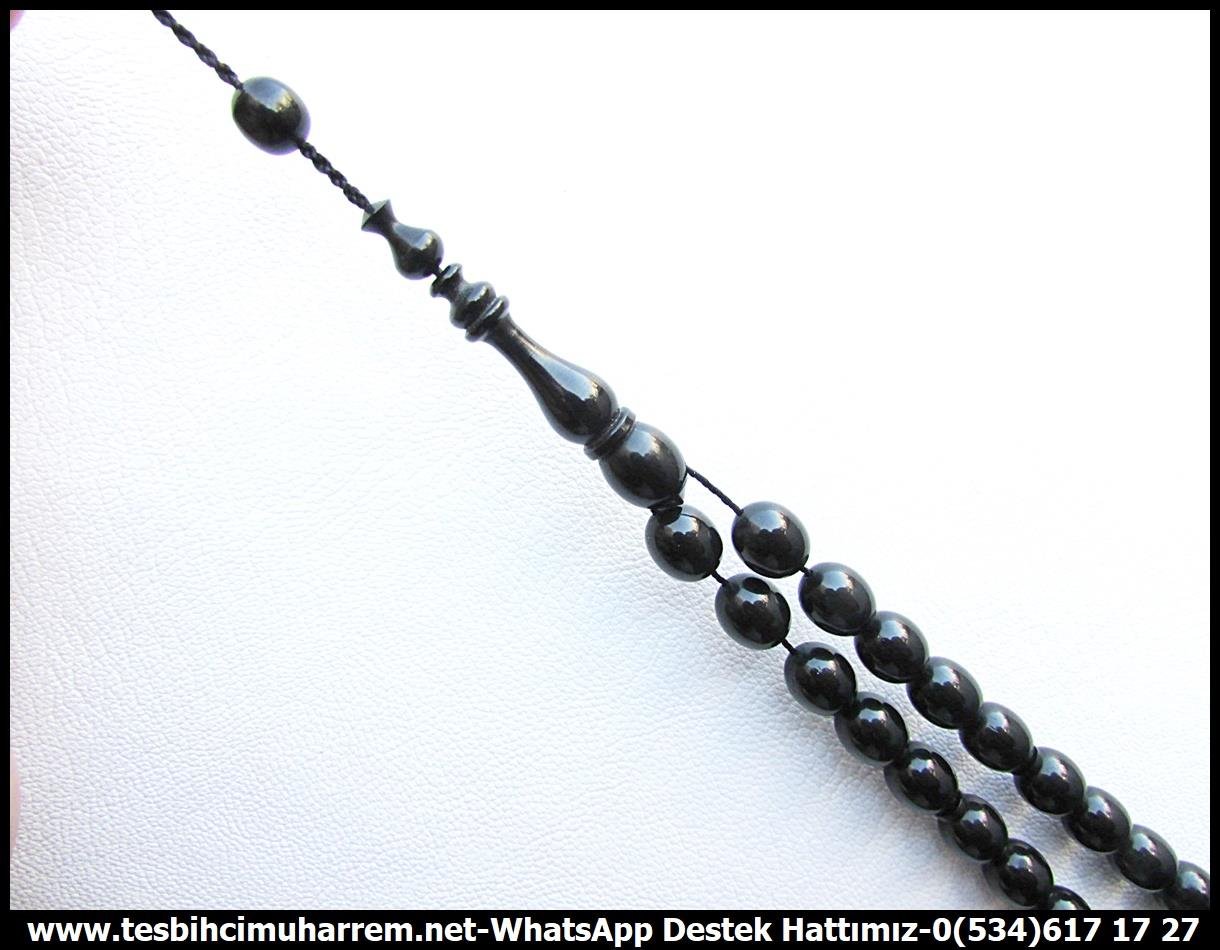 Siyah Kehribar TesbihlerTM13680Osman Kadayıfçı Usta Tornası | Yıllanmış Efsane Sıkma Kehribar Tespih, Jaguar Siyah, Beyzi Kesim, 