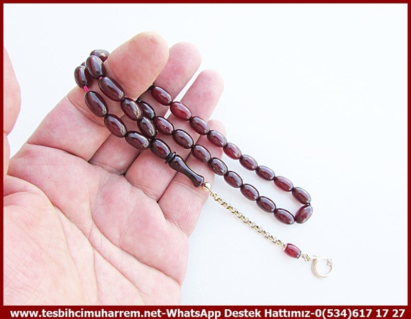 Osmanlı Antika Vişne Ton TesbihlerTM11161Osmanlı Sıkma Kehribar Tesbih Kolyeden Vişne Altın Püskül Tasarım Saklı Düşler Osmanlı Sıkma Kehribar Tesbih Kolyeden Vişne Altın Püskül Tasarım Saklı Düşler 