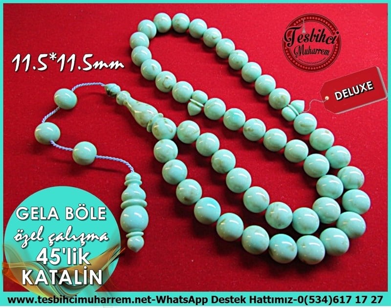 Özel Çalışma 45 Habbe Müselles Model Katalin Tesbih Gela Böle 