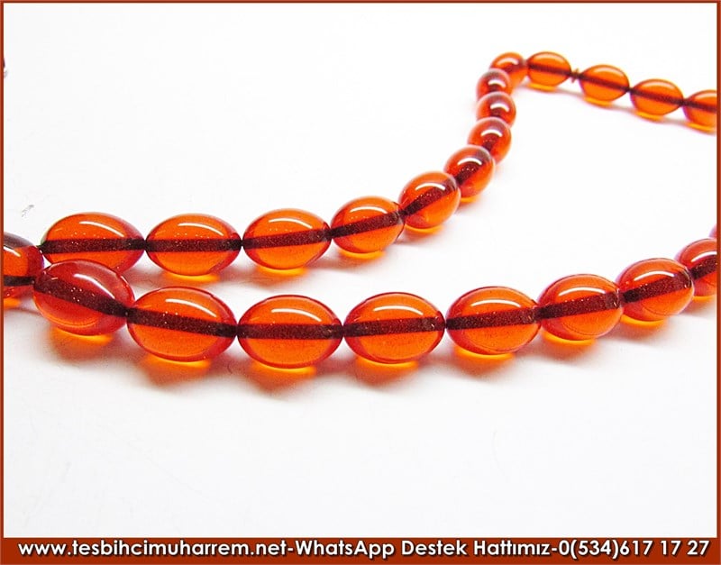 Özel Çalışma Çaysak Eski Usül Sıkma Kehribar Tesbih Demli Çay 