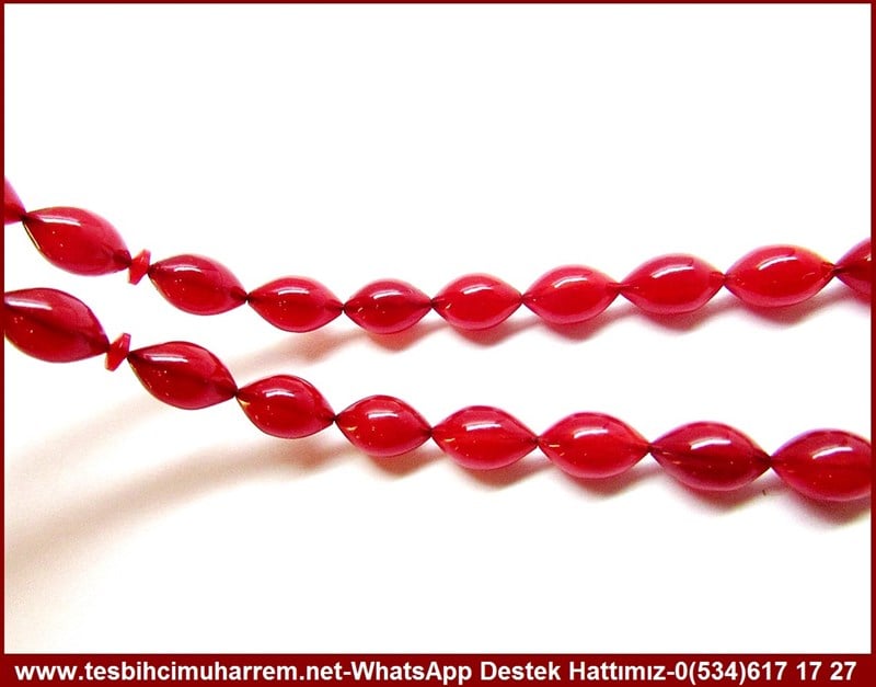 Özel Çalışma Cherry Objeden Eski Alman Katalin Tesbih Vişne Suyu