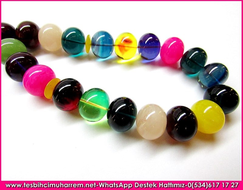 Özel Çalışma Color Mix Efe Sıkma Kehribar Tesbih Organize İşler-2
