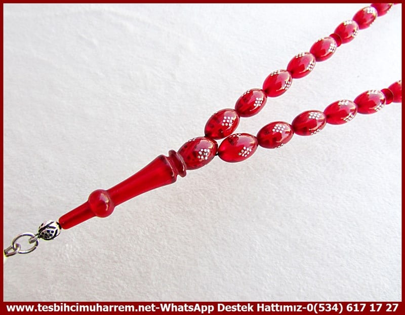 Ateş Kırmızı Ton TesbihlerTM12195Özel Çalışma Gümüş Püsküllü Beyzi Kesim Kırmızı Gümüş Çakım Ateş Kehribar Tesbih KağızmanÖzel Çalışma Gümüş Püsküllü Beyzi Kesim Kırmızı Gümüş Çakım Ateş Kehribar Tesbih Kağızman