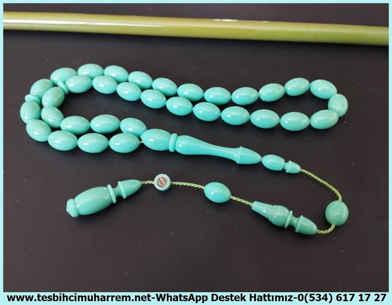 Katalin Ve Bağa TesbihlerTM12287Özel Çalışma Turkuaz Renk Beyzi Kesim Katalin Tesbih ZirveÖzel Çalışma Turkuaz Renk Beyzi Kesim Katalin Tesbih Zirve