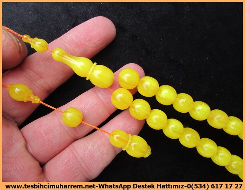Kayısı Kehribar TesbihlerTM12213Özel Çalışma Uçlu Yuvarlak Kesim Lux Turuncu Sıkma Kehribar Tesbih Tombik Özel Çalışma Osmanlı Form Küre Kesim Lux Limoni Sıkma Kehribar Tesbih Enderun 