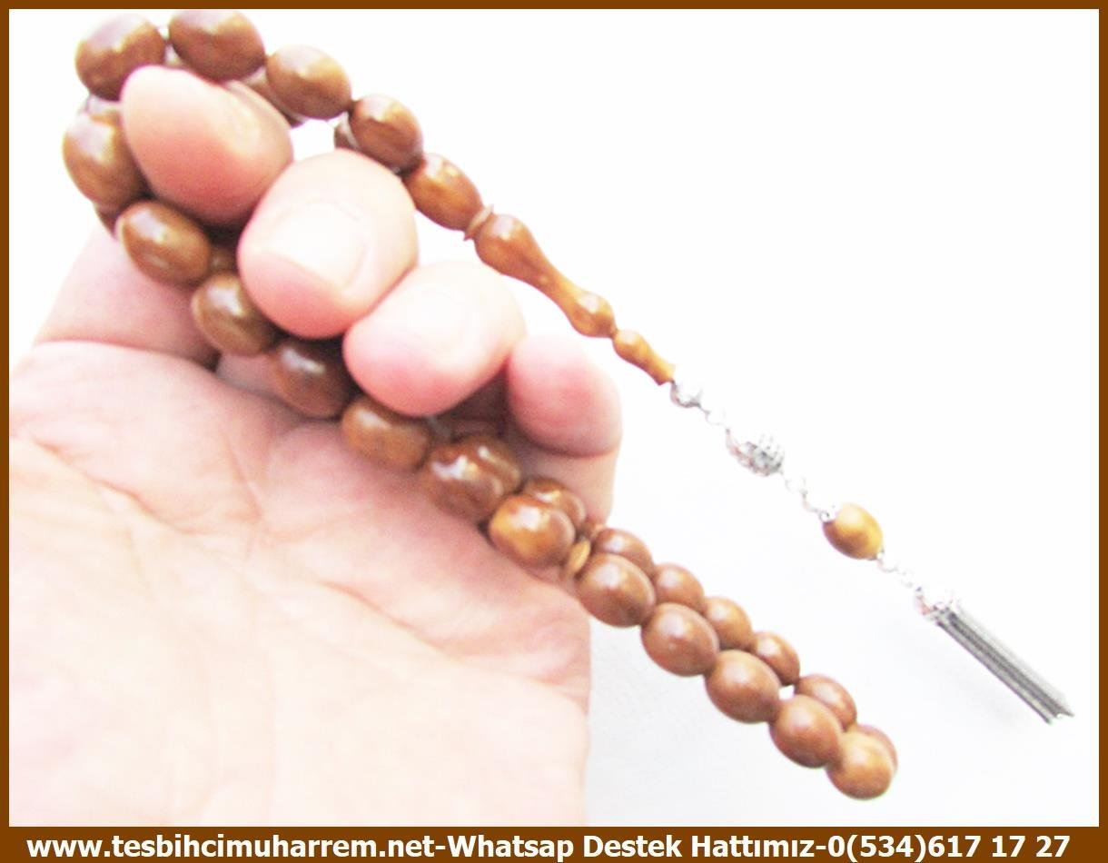Kuka Ağacı TesbihlerTM12304Özel Gümüş Kazaz Kamçılı Naturel Ceviz Kuka Tesbih Canciğer Özel Gümüş Kazaz Kamçılı Naturel Ceviz Kuka Tesbih Canciğer 