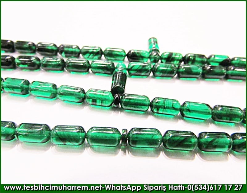 Özel İşçilik 99 luk Dua Tesbihatı 4,5*7,5mm Sıkma Kehribar Boboli 