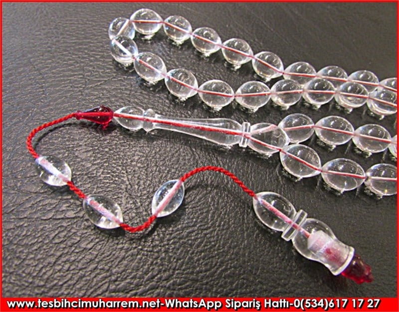 Özel İşçilik Buz Saydam Flexiglass Tesbih Sistemli Aşk Baki 