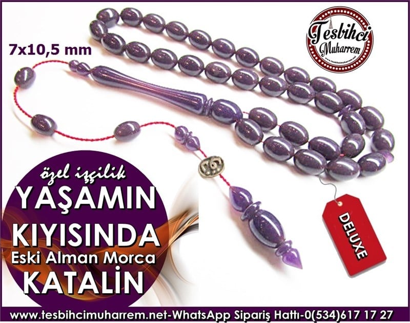Özel İşçilik Katalin Tesbih 7*10,5 mm Özel İşçilik Yaşamın Kıyısında
