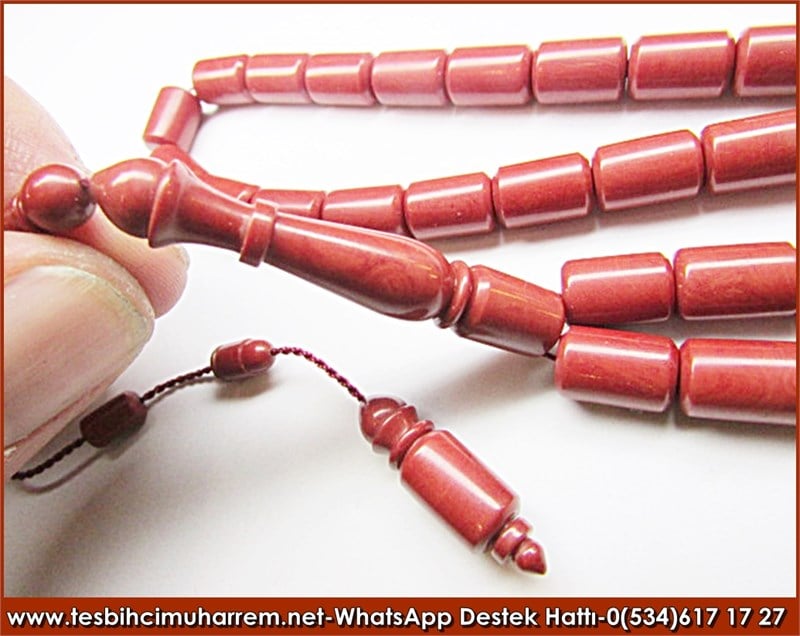 Özel İşçilik Kiremit Sıkma Kehribar Tesbih Kiremitte Köfte