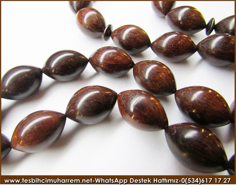 Özel İşçilik Naturel Yılan Ağacı Snakewood Tesbih Karadağın Kör Yılanı 