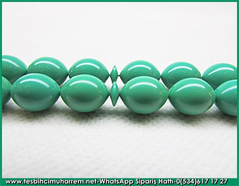 Özel İşçilikli Eski Alman Katalin Tesbih 9*12 mm Sevda Yelleri 