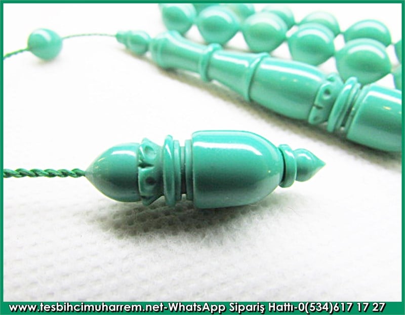 Özel İşçilikli Eski Alman Katalin Tesbih 9*12 mm Sevda Yelleri 