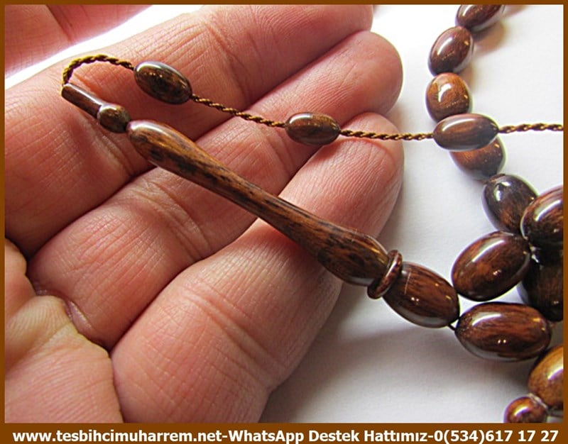 Özel Tasarım Naturel Snake Wood Yılan Ağacı Tesbih Reptilia