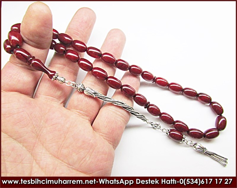 Özgün Gümüs Tasarım Osmanlı Benzetmesi Eskitme Vintage Sıkma Kehribar Tesbih Sinan Reis