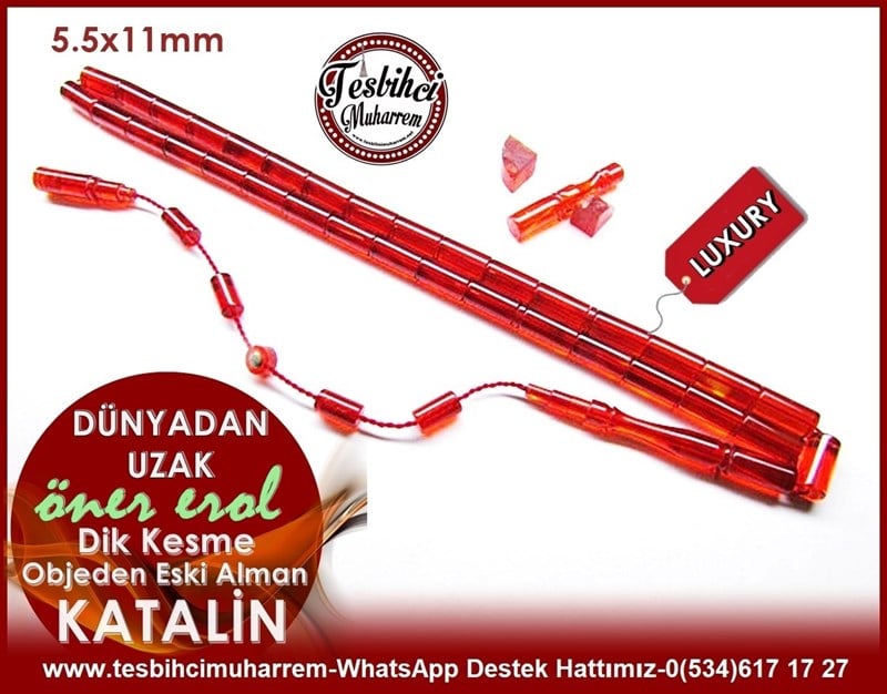 Profesyonel Çalışma Dik Kesme Yedek İmameli Objeden Eski Alman Katalin Tesbih Dünyadan Uzak