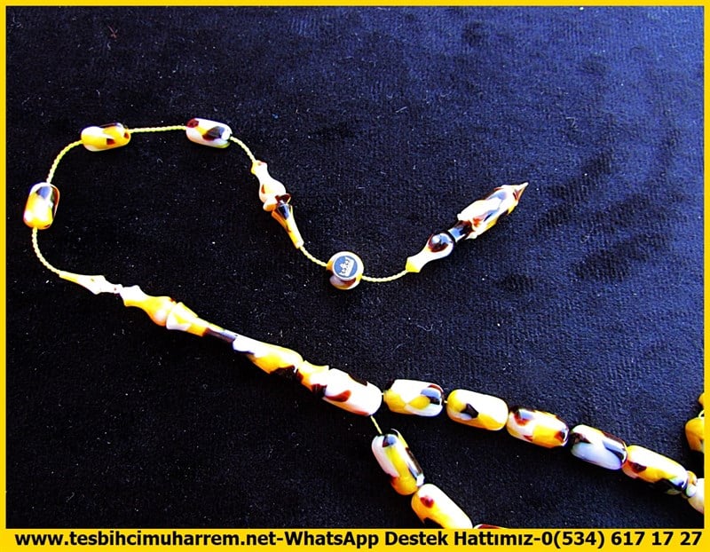 Galanit TesbihTM12227Profesyonel Çalışma Kapsül Kesim Multicolor Fransız Sıkması Galalith Tesbih CansuyumProfesyonel Çalışma Kapsül Kesim Multicolor Fransız Sıkması Galalith Tesbih Cansuyum