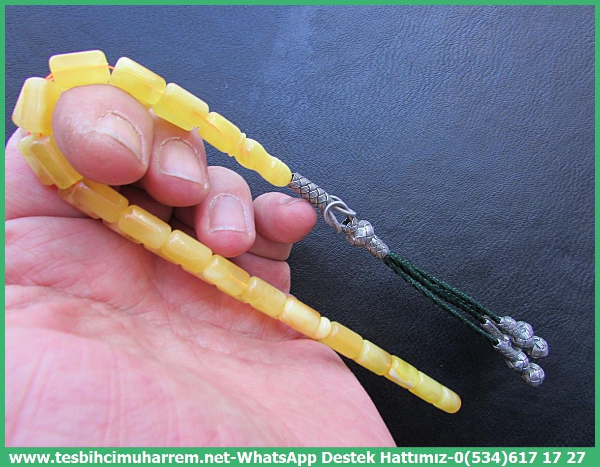  Damla Kehribar TesbihlerTM13657Russian Master Usta Tornası Tespih | Damla Kehribar, Kapsül Kesim Kazaziye Gümüş Püsküllü, 