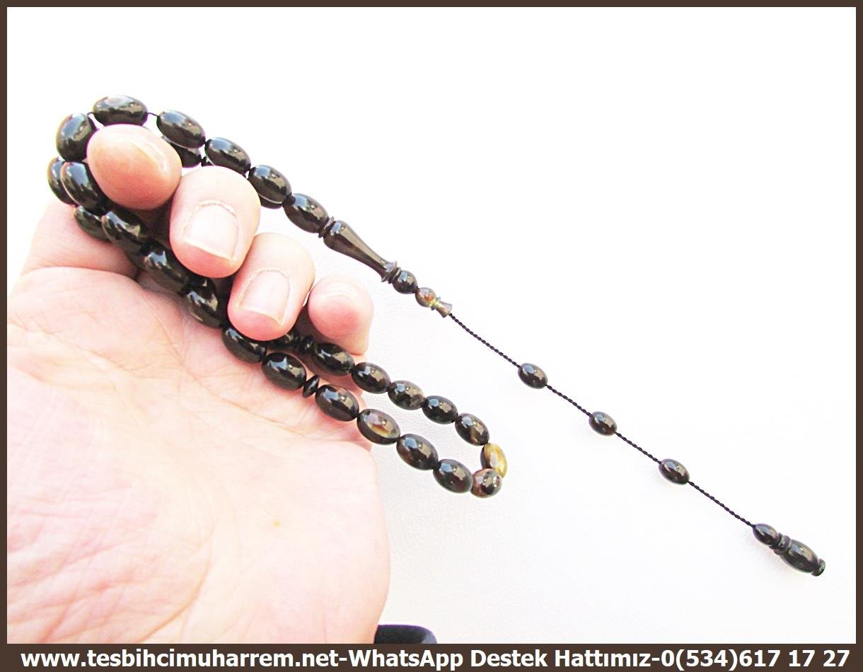 PRESTM13755Şahin Tuna Usta Tornası | Premium Şişirme Bağa Tespih, Doğal Kabuktan, Profesyonel İşçilik – 