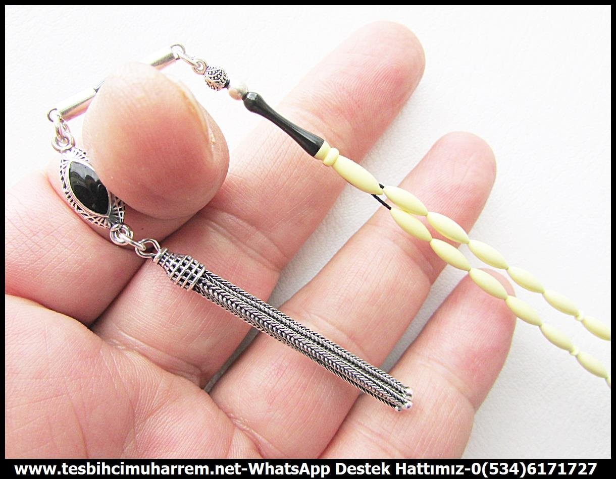 Katalin Ve Bağa TesbihlerTM13854Şenalp Usta El İşçiliği Tespih | Eski Alman Katalin, Krem-Beyaz, Kılçık '' Arpacık'' Model Tesbih Tespih Kılçık l Eski Alman Krem,Beyaz Katalin Arpacık Tesbih