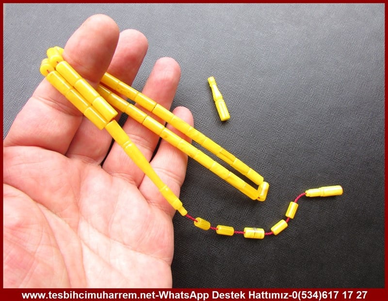 Hareli Damarlı Sarı Kehribar TesbihlerTM11116Sıkma Kehribar Tesbih Yedek İmameli Dik Kesme Sarı Damarlı Sistemli Sarı TutkuSıkma Kehribar Tesbih Yedek İmameli Dik Kesme Sarı Damarlı Sistemli Sarı Tutku
