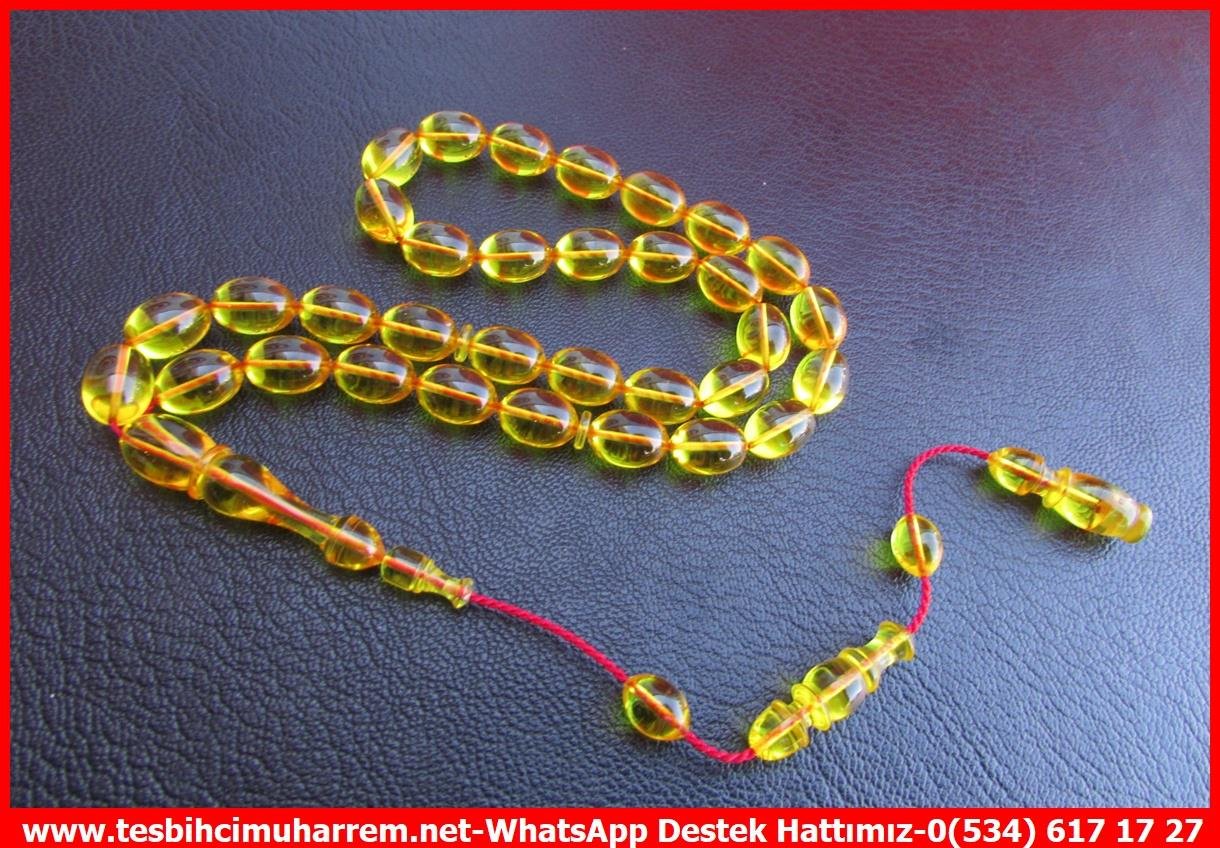 Zar Kehribar TesbihTM14056Suat Güngör Usta Zar Kehribar Tespih 1915 – Profesyonel Çalışma, Sarı Beyzi Kesim, El Yapımı Koleksiyonluk Tespih Tespih Zar Kehribar I Profesyonel Çalışma Sarı Beyzi Kesim 1915 Tesbih