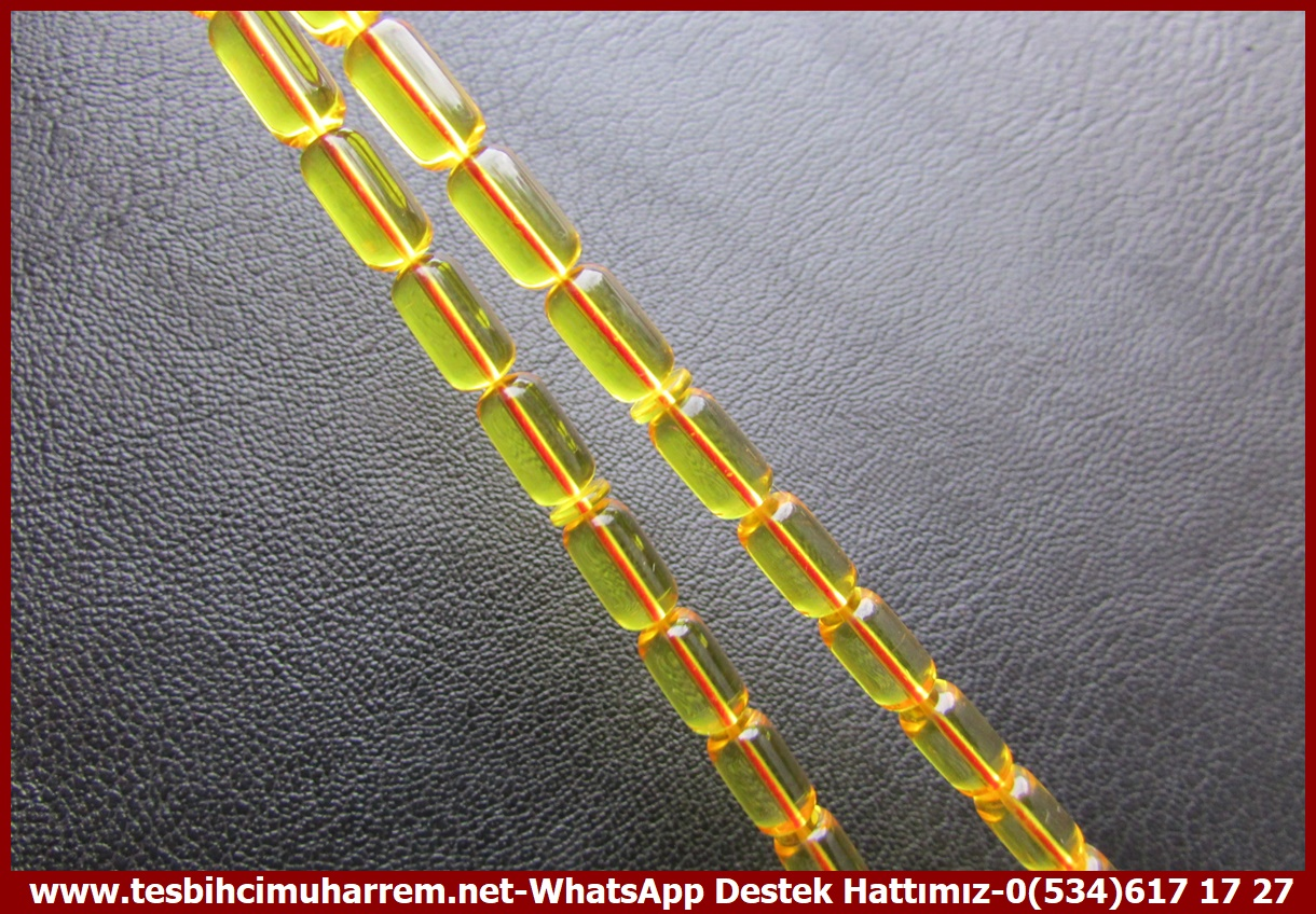 Zar Kehribar TesbihTM14163Suat Güngör Usta Zar Kehribar Tespih Arkadaş – Profesyonel Çalışma, Gold Kapsül Kesim, El Yapımı Koleksiyonluk TespihTespih Zar Kehribar  I Kapsül Model Sarı Gold Saydam Arkadaş Tesbih