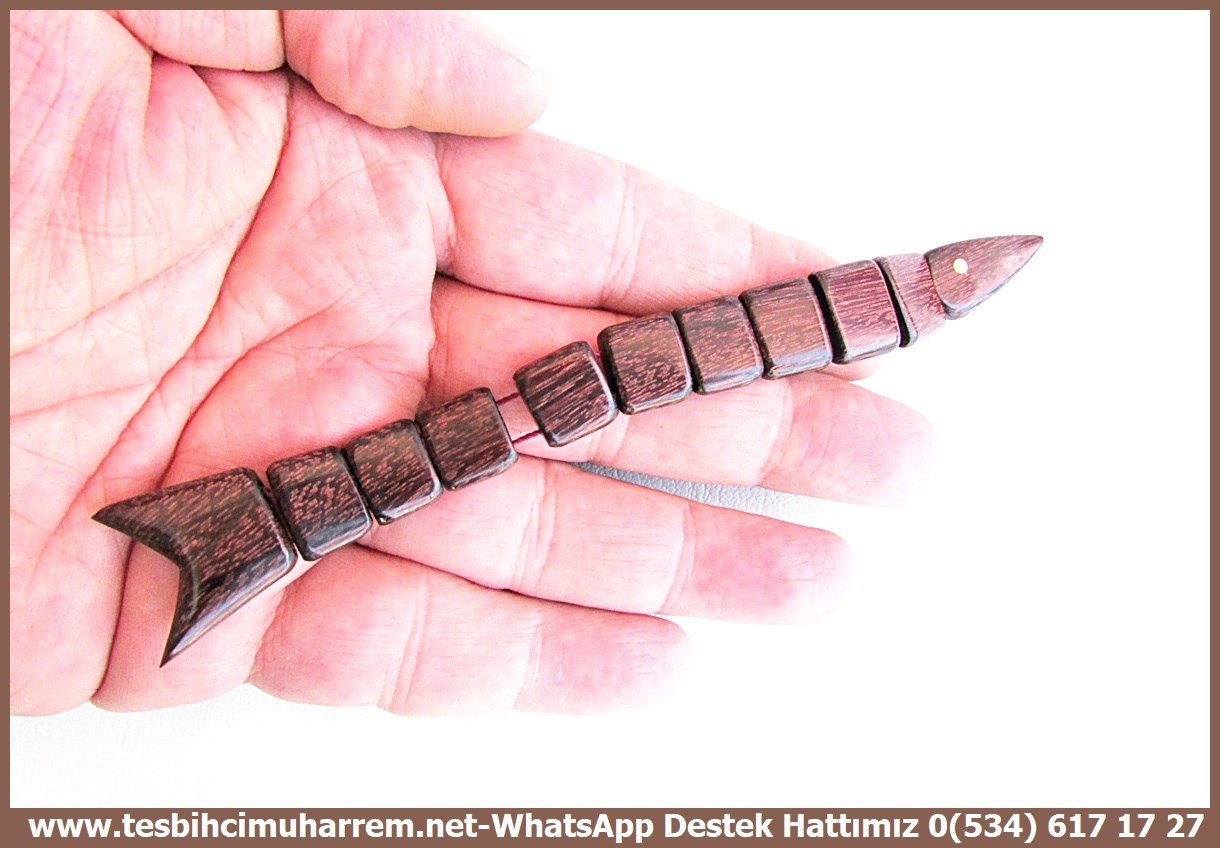 Balık TesbihlerTM14466Tahir Başeğmez Usta İşçilikli Balık Zaza Tesbih I Elite Model Iron Wood-Demir Hindi Ağacından Levrek TesbihBalık Zaza Tesbih I Elite Model Iron Wood-Demir Hindi Ağacından Levrek Tesbih 