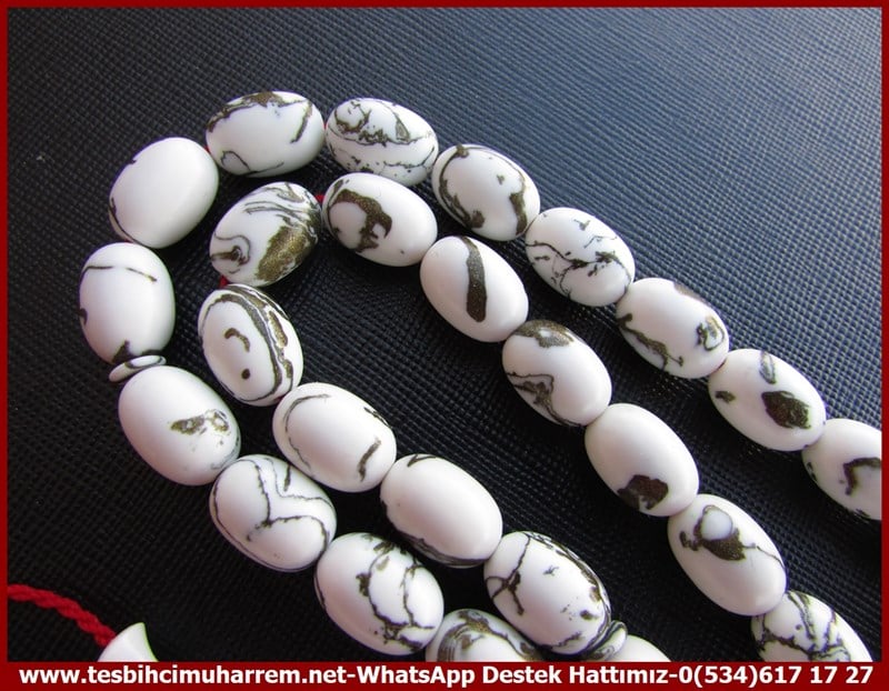 Turkuaz Firuze Taş TesbihlerTM11310Tesbih Arizona American Marble Stone Rosary CronosTesbih Arizona American Marble Stone Rosary Cronos