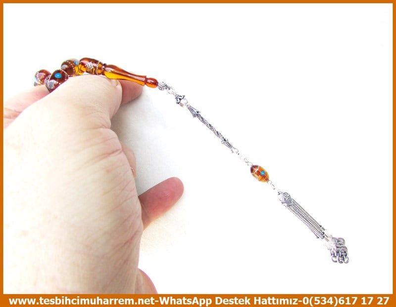 Sarı Ton TesbihlerTM11772Tesbih Ateş Kehribar Bal Sarısı Gümüş Firuze Çakma Uzun Gümüş Püsküllü Nazar DeğmesinTesbih Ateş Kehribar Bal Sarısı Gümüş Firuze Çakma Uzun Gümüş Püsküllü Nazar Değmesin