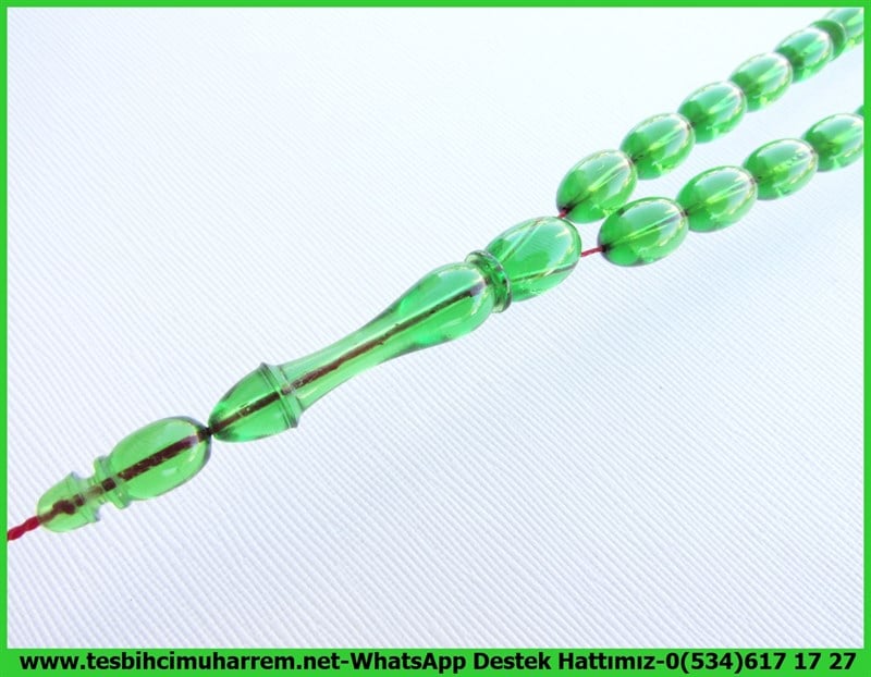 Yeşil Ton TesbihlerTM11431Tesbih Ateş Kehribar Lime Yeşili Badem Kesim Yeşil Kurbağalar Tesbih Ateş Kehribar Lime Yeşili Badem Kesim Yeşil Kurbağalar 