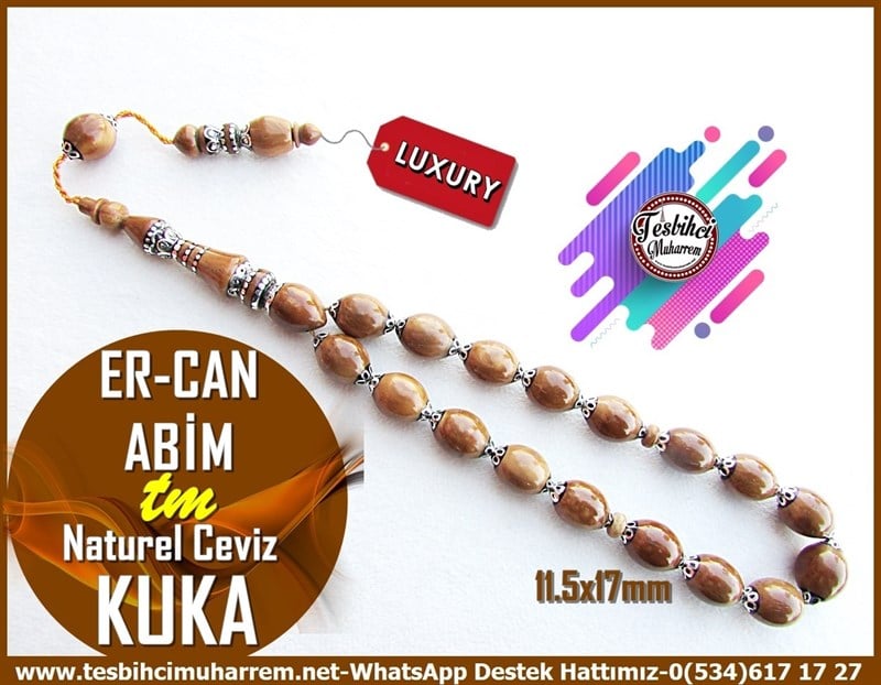 Kuka Ağacı TesbihlerTM12185Tesbih Bileklik Boy Maskot Bileklik Efe Özel Yapım Eyüpcan Profesyonel Gümüş Habbe Çalışma Kuka Maskot Bileklik Efe Tesbih Er-Can Abim