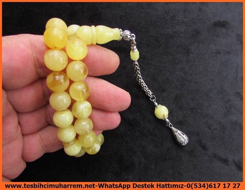  Damla Kehribar TesbihlerTM11878Tesbih Damla Kehribar Gümüş Püskül Tasarım Yuvarlak Eski Yapım EskiciTesbih Damla Kehribar Gümüş Püskül Tasarım Yuvarlak Eski Yapım Eskici