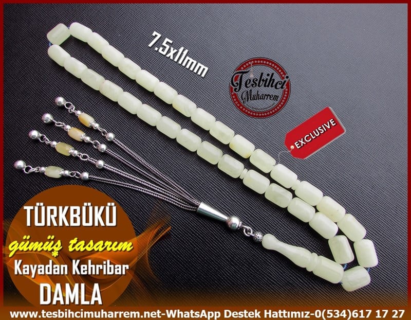  Damla Kehribar TesbihlerTM11589Tesbih Damla Kehribar Kapsül Kesim İpek Gümüş Püskül Baltık Türkbükü Tesbih Damla Kehribar Kapsül Kesim İpek Gümüş Püskül Baltık Türkbükü 