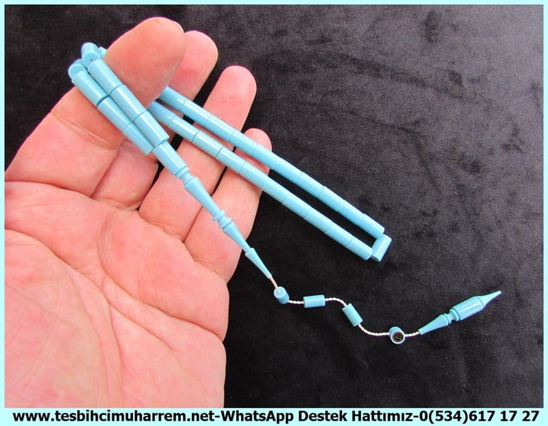 Katalin Ve Bağa TesbihlerTM11829Tesbih Galalith Deniz Mavisi Dik Kesme Fransız Sıkması Büklüm BüklümTesbih Galalith Deniz Mavisi Dik Kesme Fransız Sıkması Büklüm Büklüm