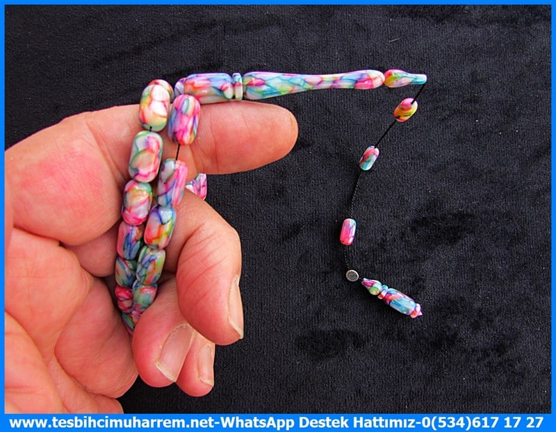 Yeni Ürün TesbihlerTM11836Tesbih Galalith Multicolor Kapsül Kesim Fransız Sıkması Ağla Gözüm Tesbih Galalith Multicolor Kapsül Kesim Fransız Sıkması Ağla Gözüm 