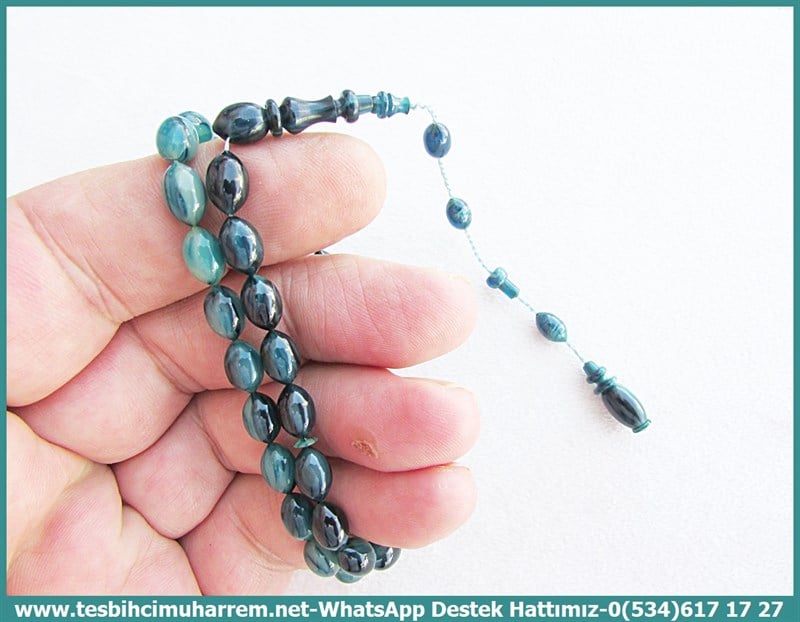 Katalin Ve Bağa TesbihlerTM11899Tesbih Katalin Beyzi Kesim 45 Habbeli Damarlı Kil ve Kül Tesbih Katalin Beyzi Kesim 45 Habbeli Damarlı Kil ve Kül 