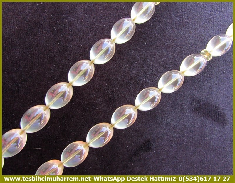 Katalin Ve Bağa TesbihlerTM11896Tesbih Katalin Saydam Buz Beyazı Beyzi Kesim Altın Püsküllü Buzlu Cam Tesbih Katalin Saydam Buz Beyazı Beyzi Kesim Altın Püsküllü Buzlu Cam 